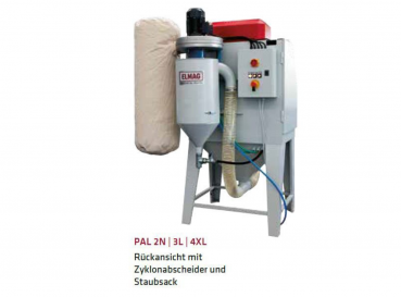 ELMAG Sandstrahlkabine PAL-3L (inkl. Absaugzyklon + Staubsack)